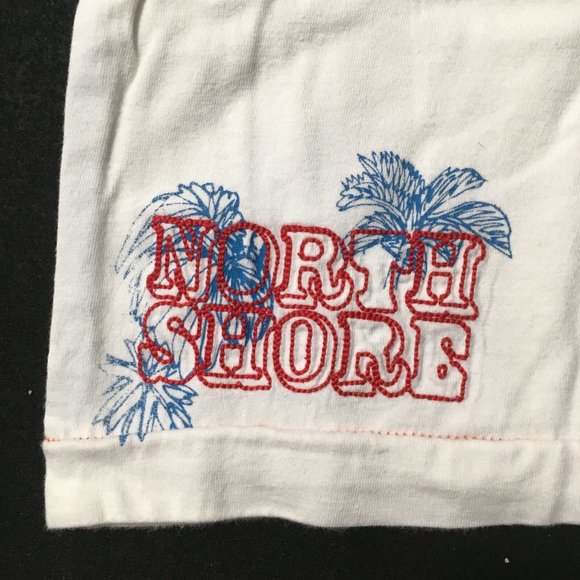 #N Old Navy Big Wave Pro-am Comp 94th Tee Shirt North Shore Mens L (10-12) White - Picture 6 of 9